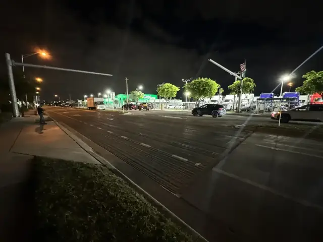 FDOT Roadway Improvements: Paving operation along the corridor