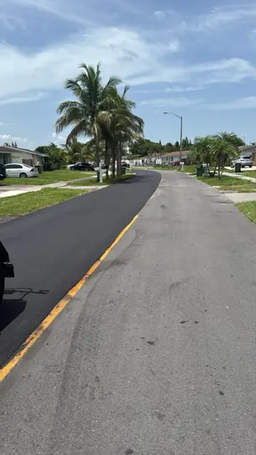 Milling & Resurfacing, City of Homestead: New lane along the existing centerline
