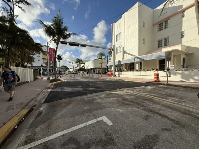 Intersection Improvements: Rolling the new mat