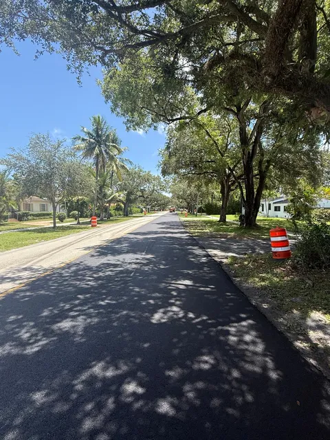 NE 103rd Street — FDOT: Finished lane beside the existing pavement awaiting its pass